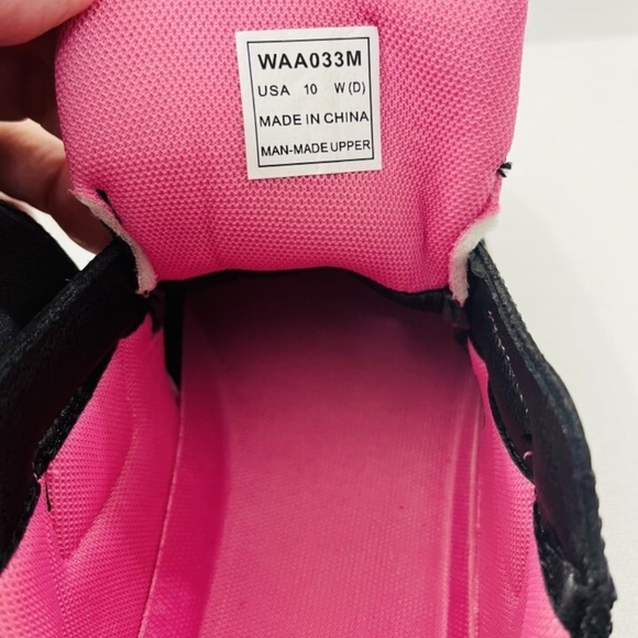 Propet Black Pink Stability X Strap Womens Sneakers Diabetic Orthotic EV Insole - Picture 8 of 9